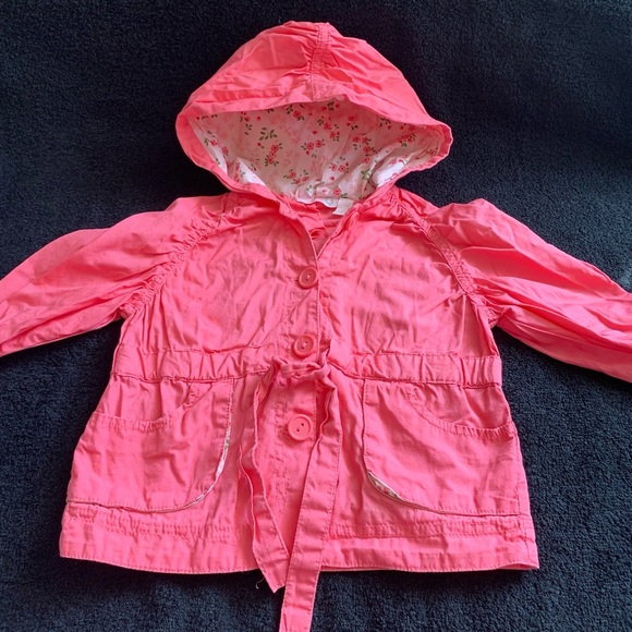 Floral Pink Baby Dress - Picture 6 of 7